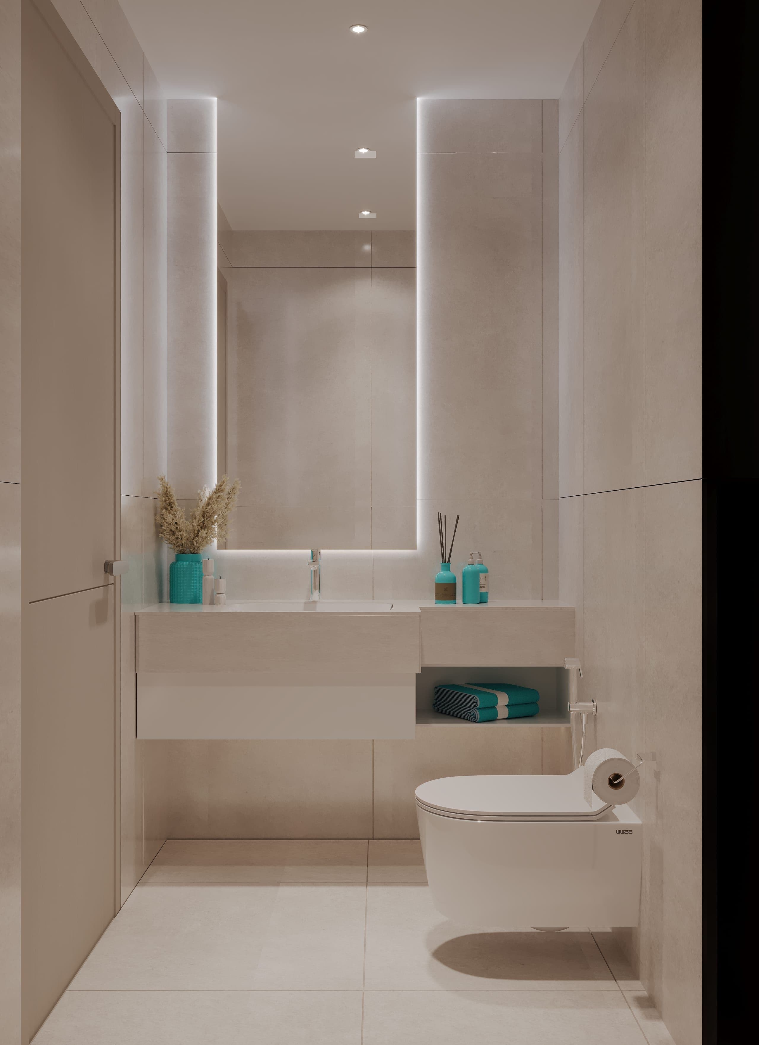 ثلاث غرف نوم interior